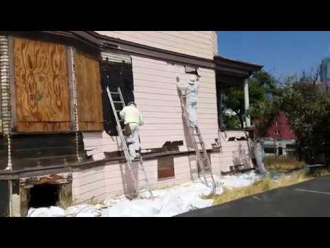 Transite Siding Removal